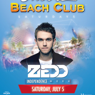 Zedd at Encore Beach Club Las Vegas July 5th Saturday