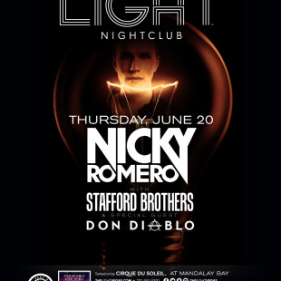 Nicky Romero at the Light Nightclub – Wednesday Night June 18th