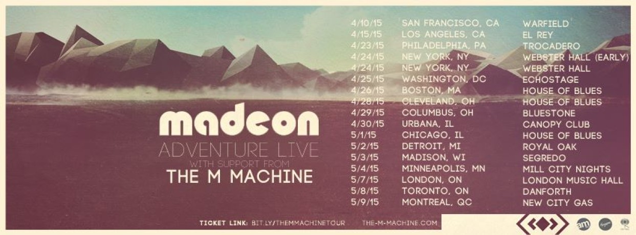 Madeon and M Machine in SF Friday