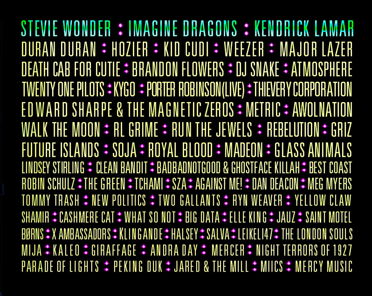 2015 LIFE IS BEAUTIFUL FESTIVAL ANNOUNCES LINEUP